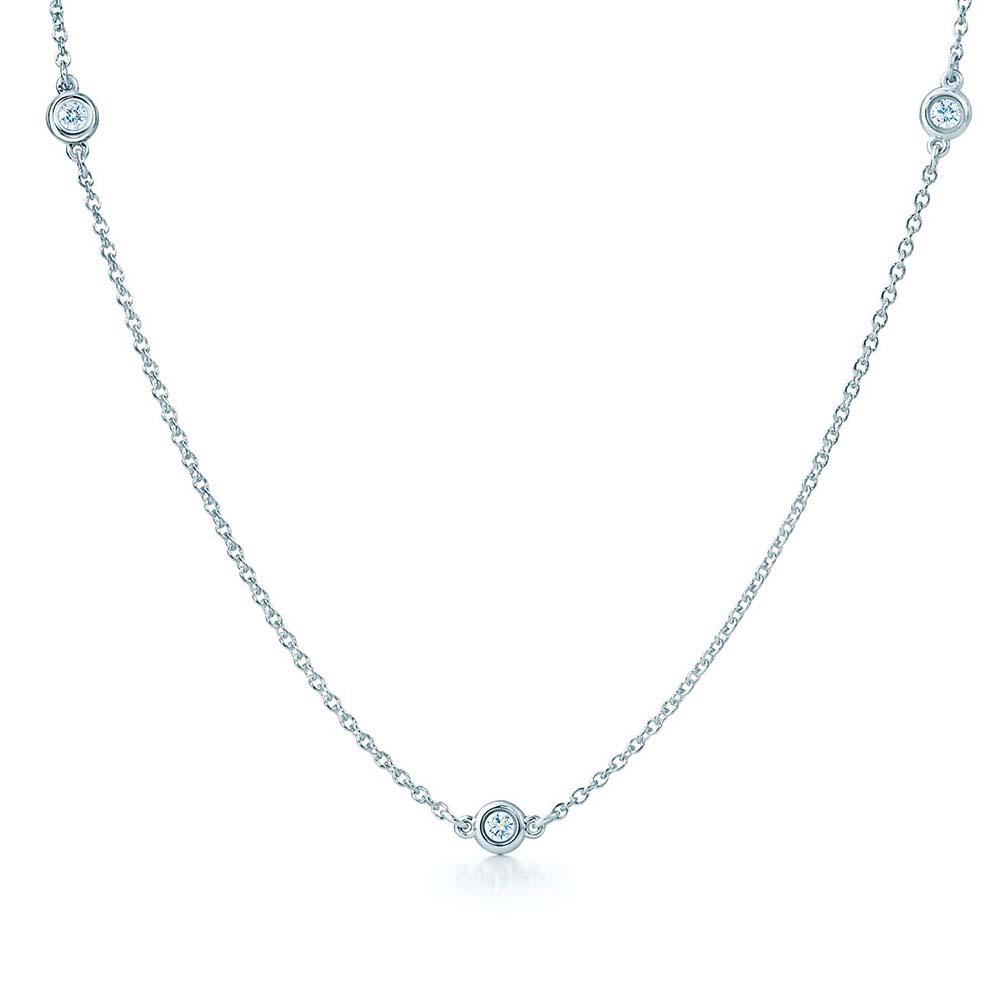 Colar Diamonds By The Yard™ em Prata de Lei com Diamantes--0