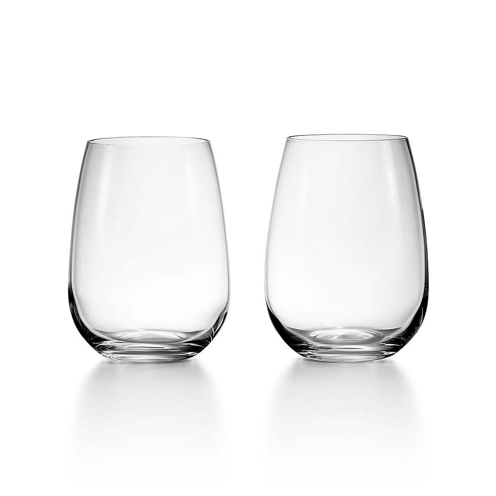 Conjunto de Dois Copos de Vinho em Cristal--0