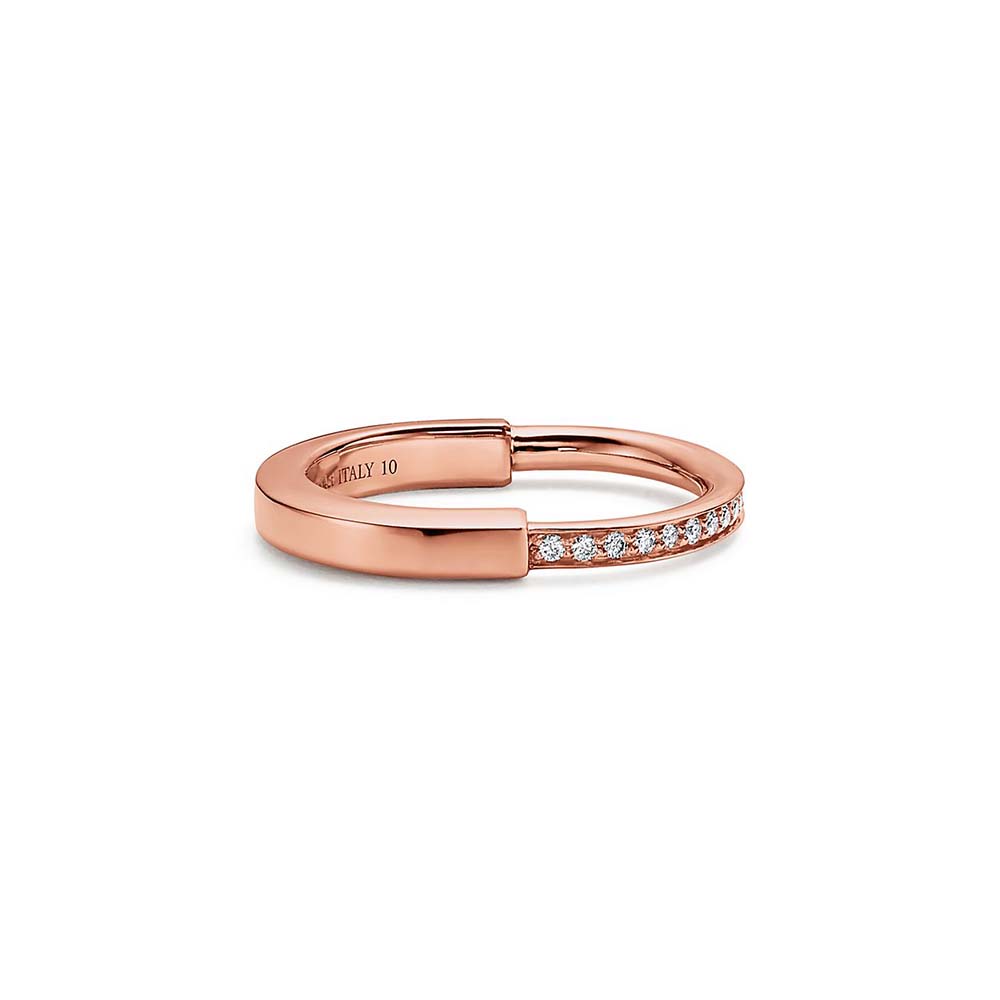 Anel em Ouro Rosa com Diamantes--0