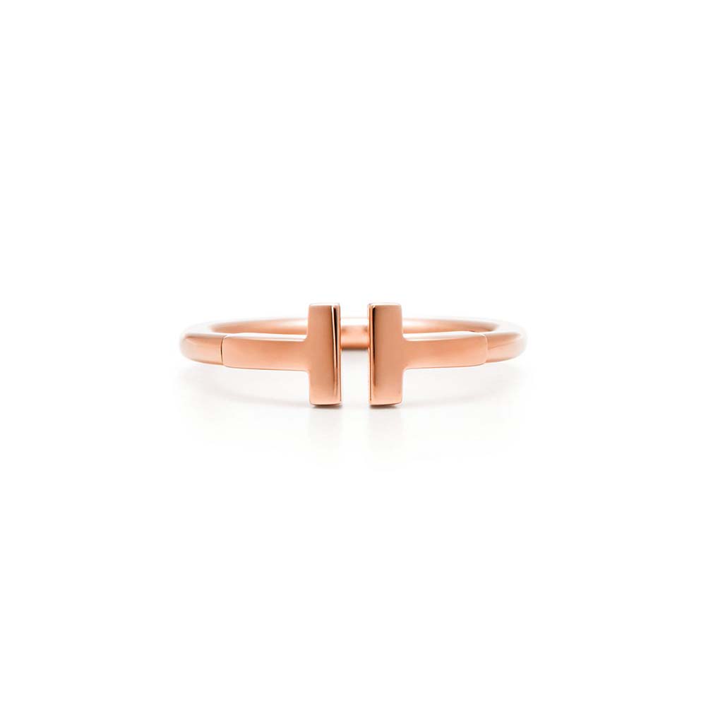 Anel Wire em Ouro Rosa--0